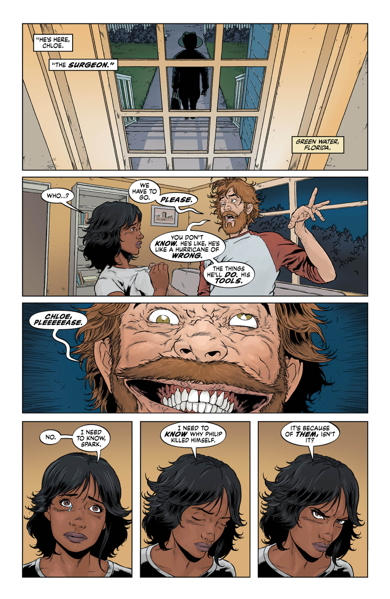 Illustration for article titled Vertigo exclusive: Clean Room #6 reveals the horrifying truth